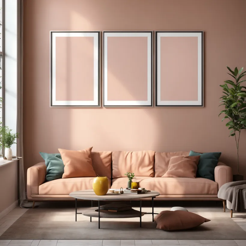 Pink Living Room ideas