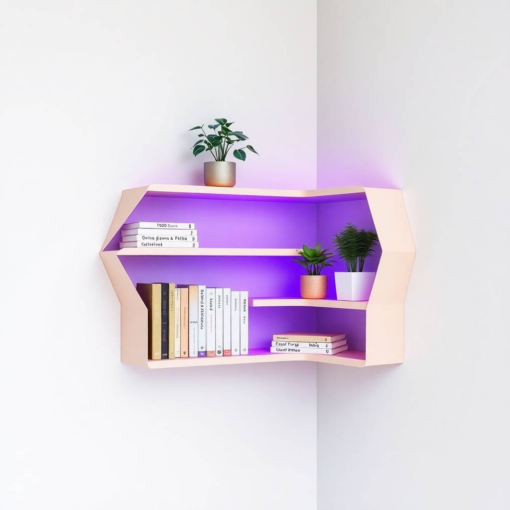 Corner Bookshelf Ideas