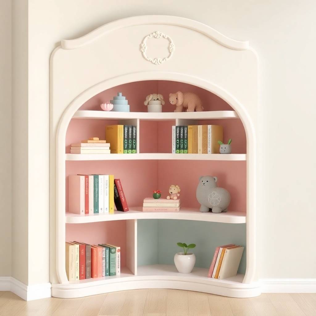 Corner Bookshelf Ideas