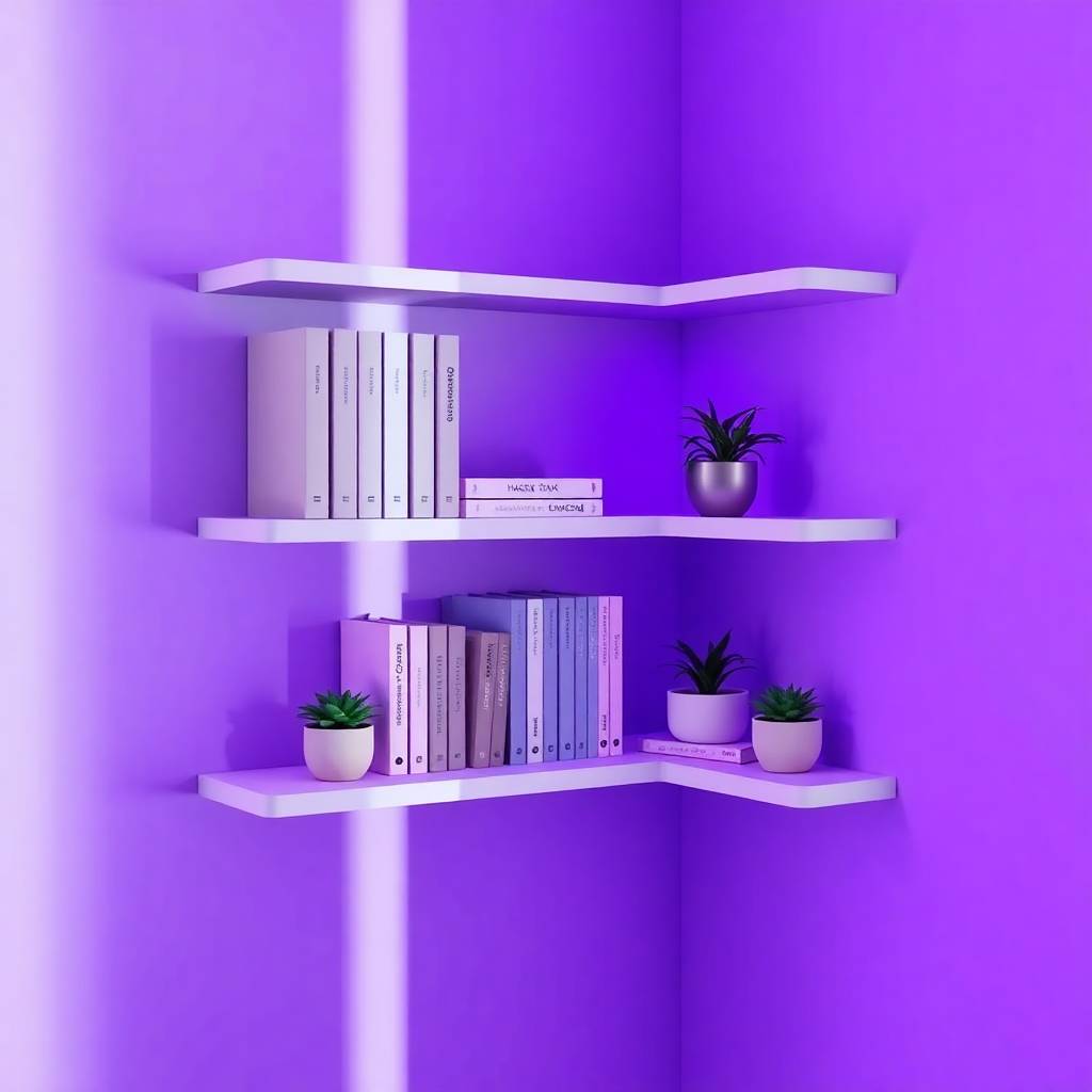 Corner Bookshelf Ideas