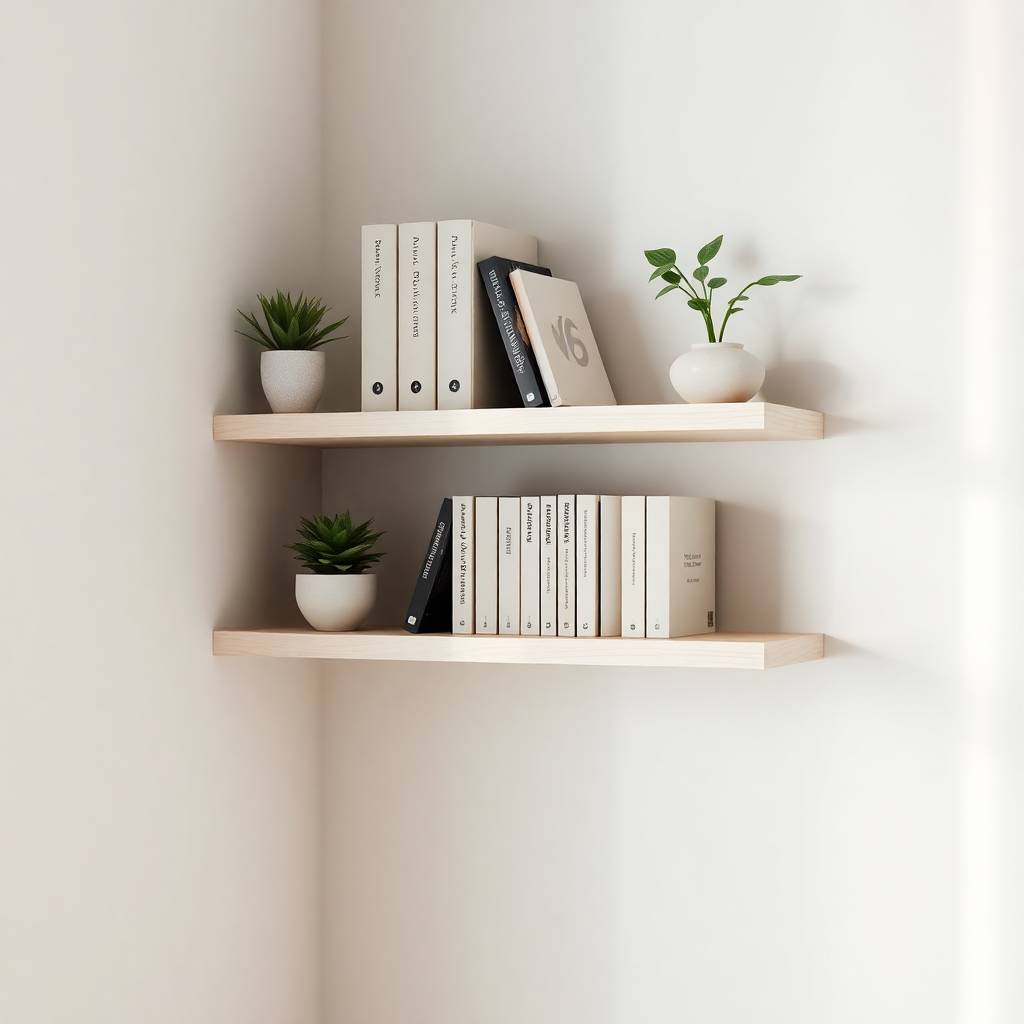 Corner Bookshelf Ideas