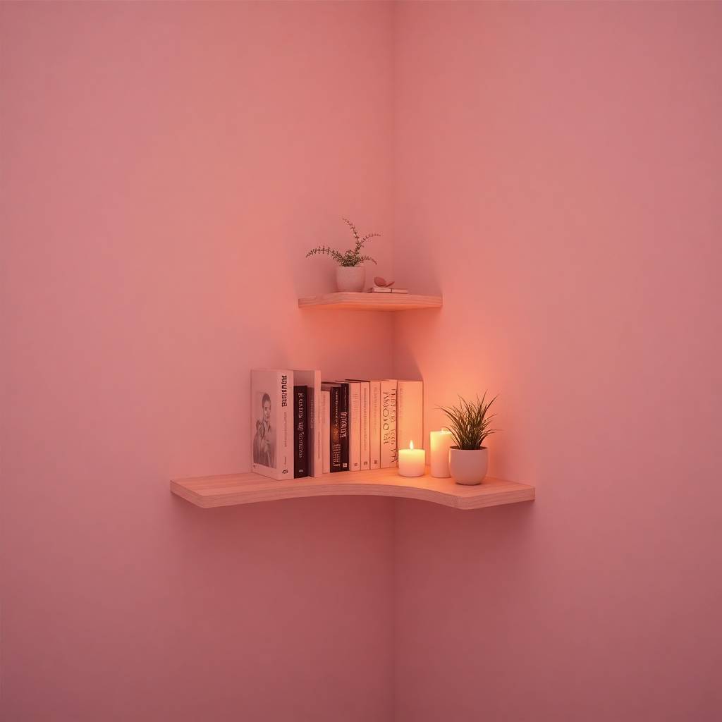Corner Bookshelf Ideas