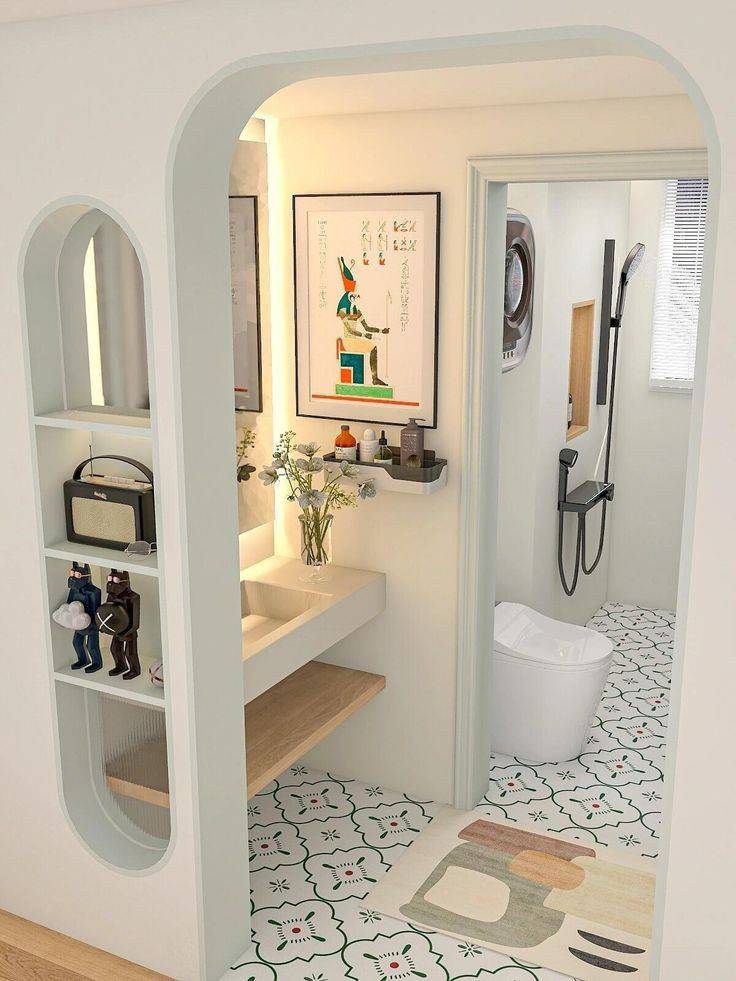 bathroom room