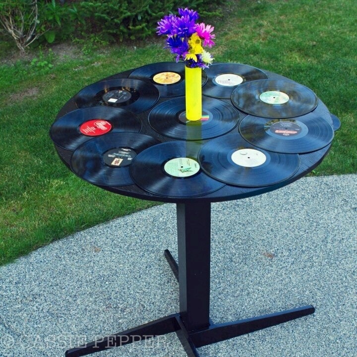 RECYCLE old cd's and disk decoration