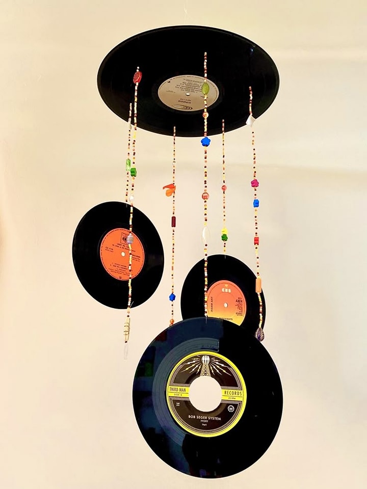 RECYCLE old cd's and disk decoration